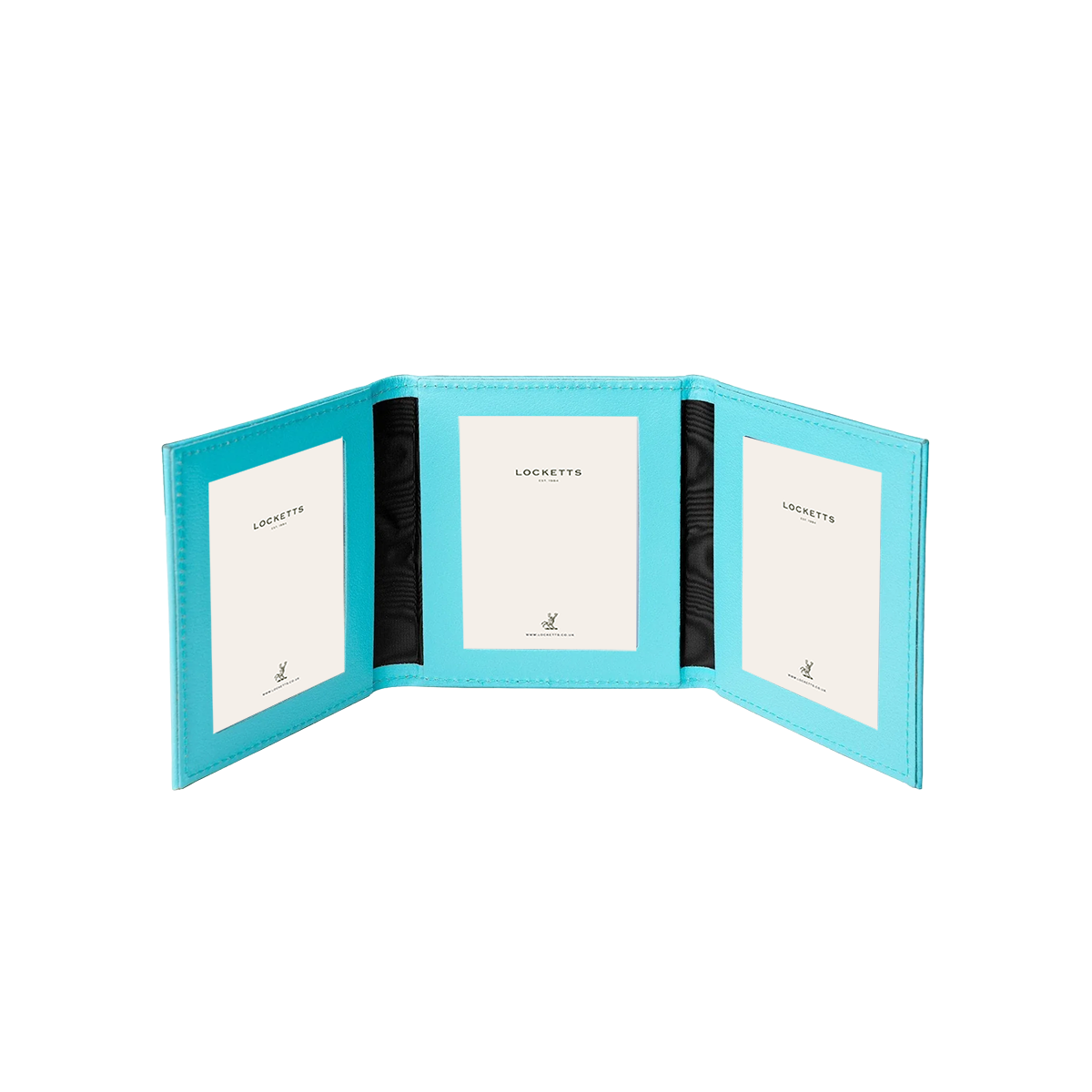 Tuscan Leather Triple Travel Photo Frame