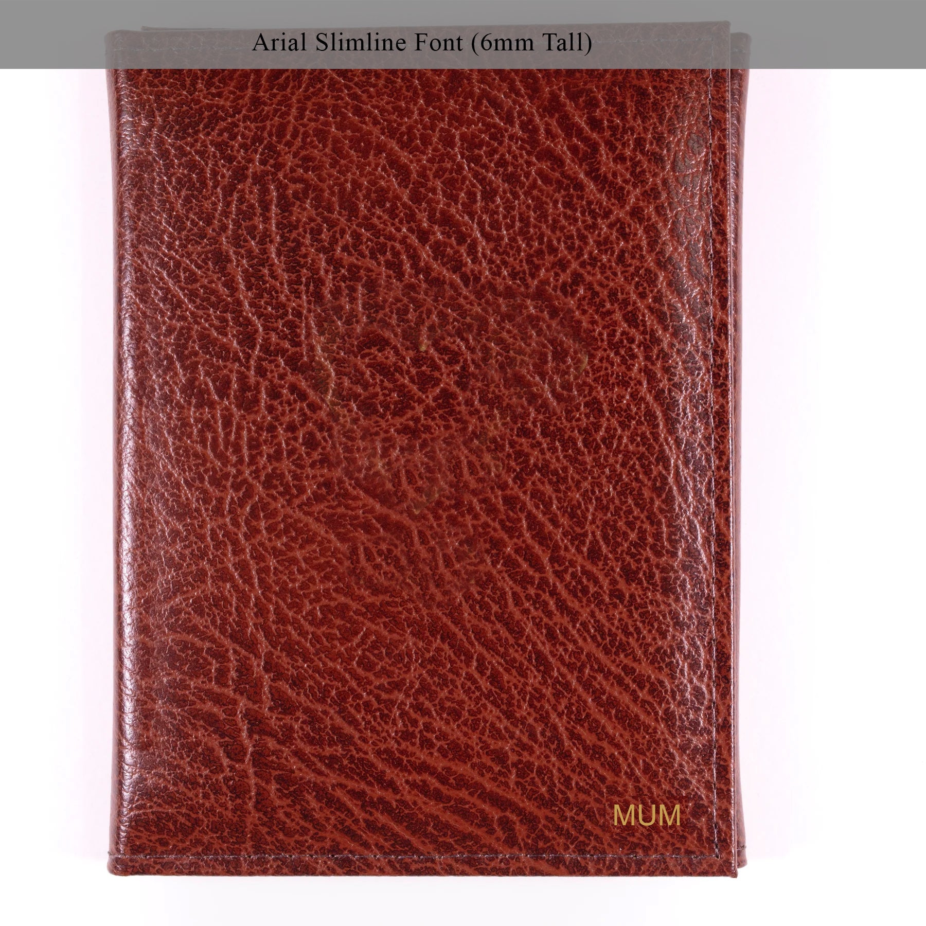 Moroccan Leather Double Travel Photo Frame