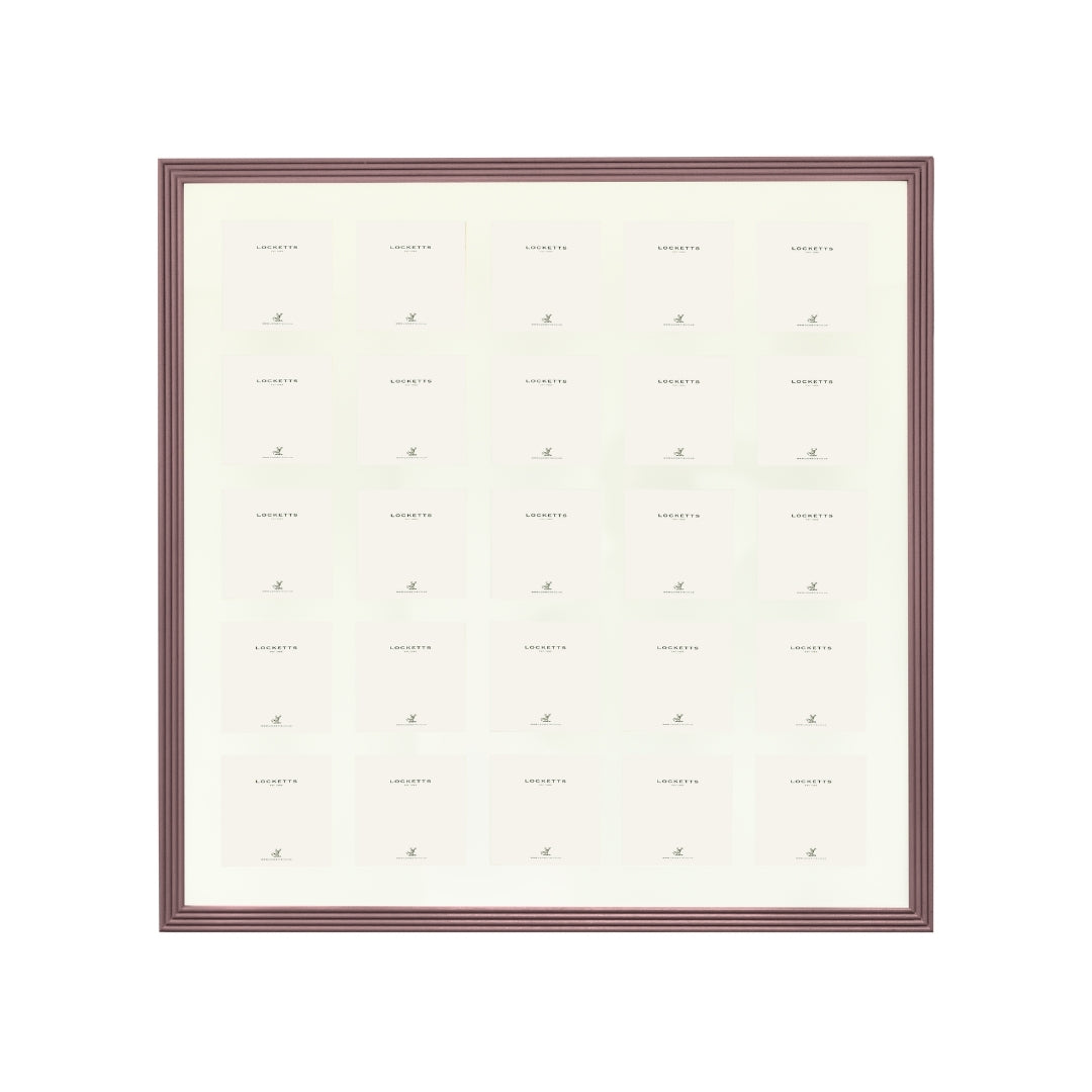 Farrow & Ball Painted 25 Multi Aperture Fluted Frame