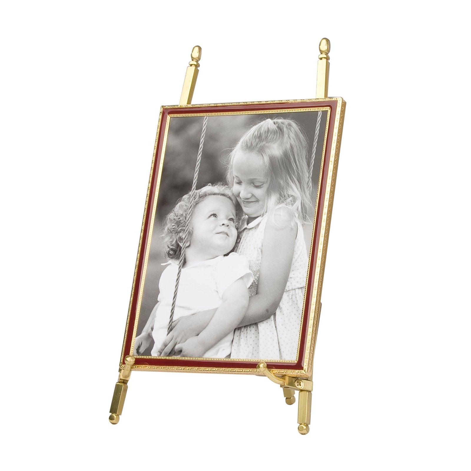 Small Brass Easel 6"