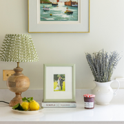 Farrow & Ball Painted Ribbed Mounted Frame