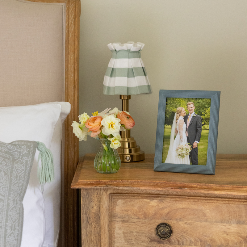 Farrow & Ball Painted Unmounted Ribbed Frame