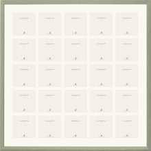 Farrow & Ball Painted 25 Multi Aperture Ribbed Frame