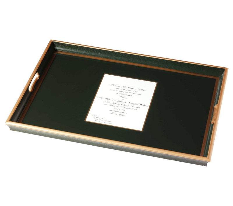 WP Invitation Luxury Tray Green