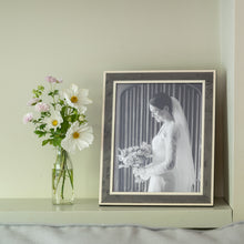 Charcoal Pearl Inlay Photo Frame