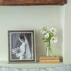 Charcoal Pearl Inlay Photo Frame
