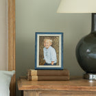 Blue Pearl Inlay Photo Frame