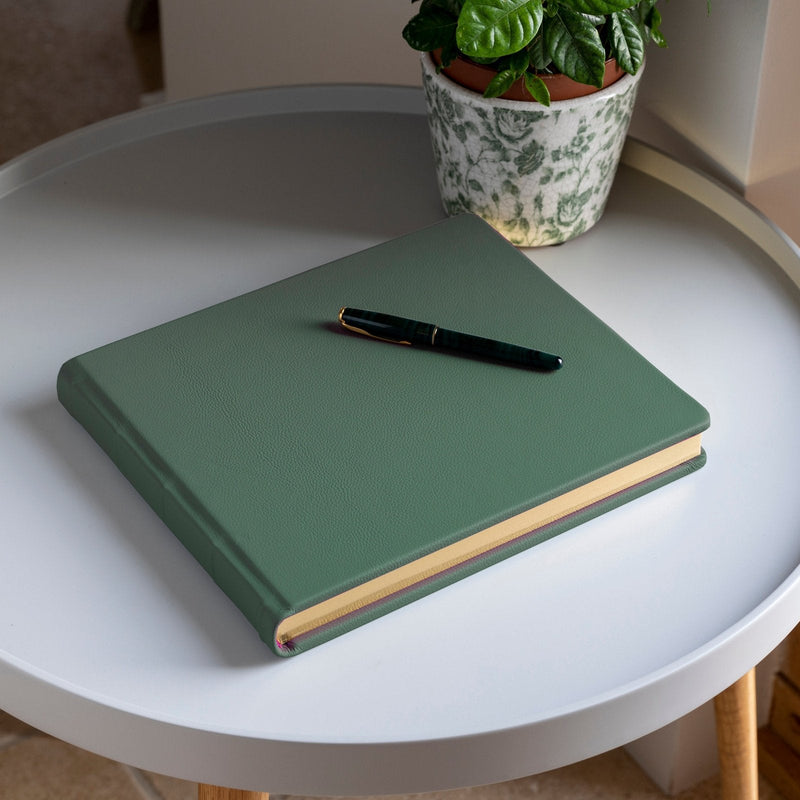 Luxury Leather Book of Condolence 160 pages