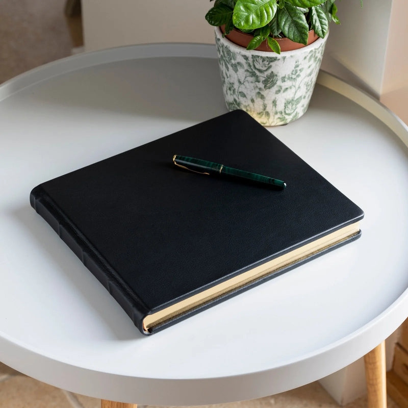 Luxury Leather Book of Condolence 160 pages