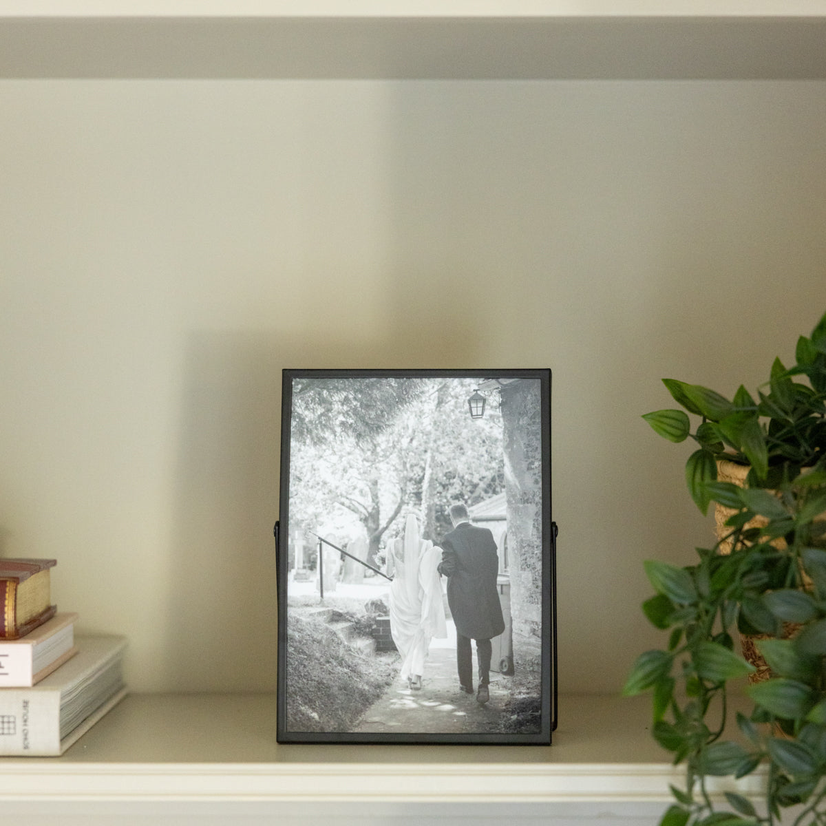 Black Thin Stand Portrait Photo Frame