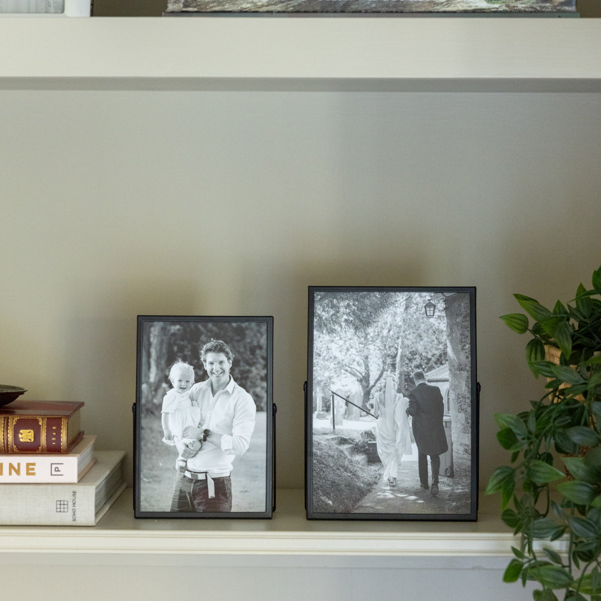 Black Thin Stand Portrait Photo Frame