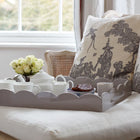 Large Scalloped Tray