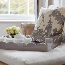 Large Scalloped Tray
