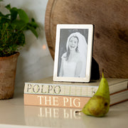 Classic Sterling Silver Plate Photo Frame