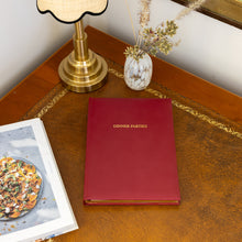 Locketts Leather Dinner Party Book