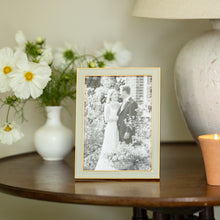 Chiffon Enamel Gold Frame