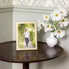 Matte Gold Frame With Squared Corners