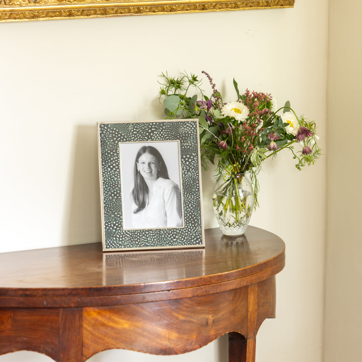 Thin Spotty Photo Frame