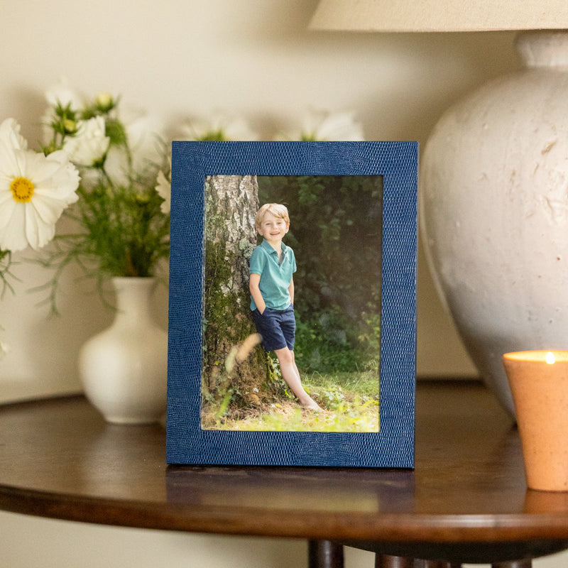 Hungerford Thin Photo Frame Royal Blue 7x5