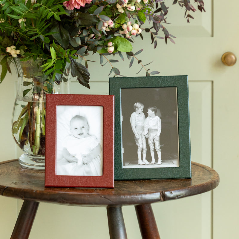 Moroccan Leather Photo Frame