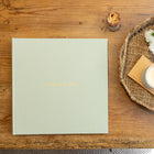 Large Square Linen Photo Album