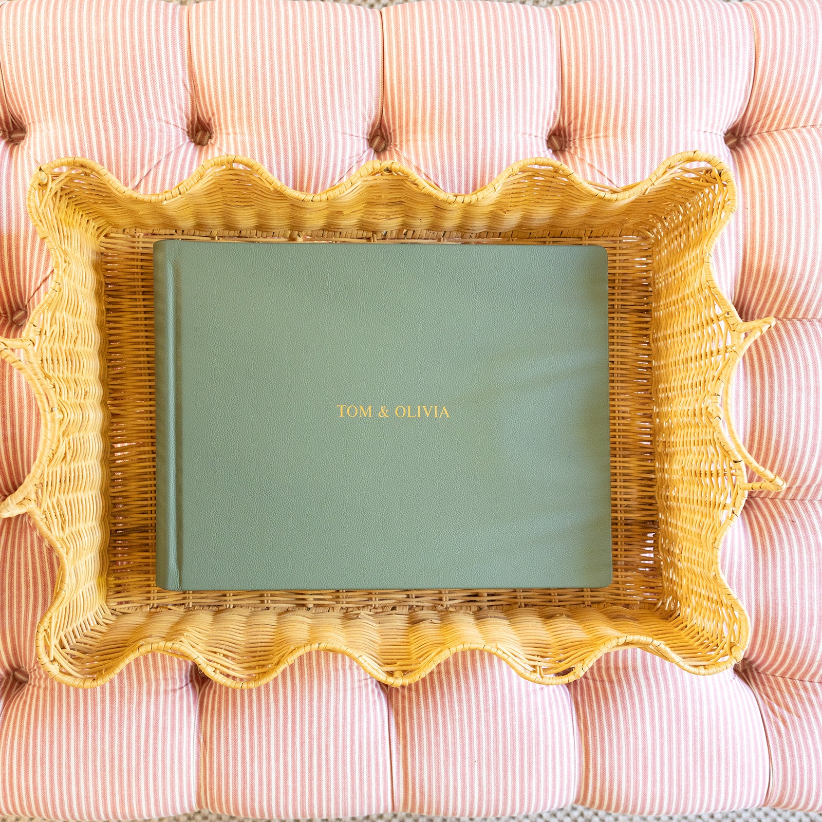 Luxury Leather Landscape Photo Album
