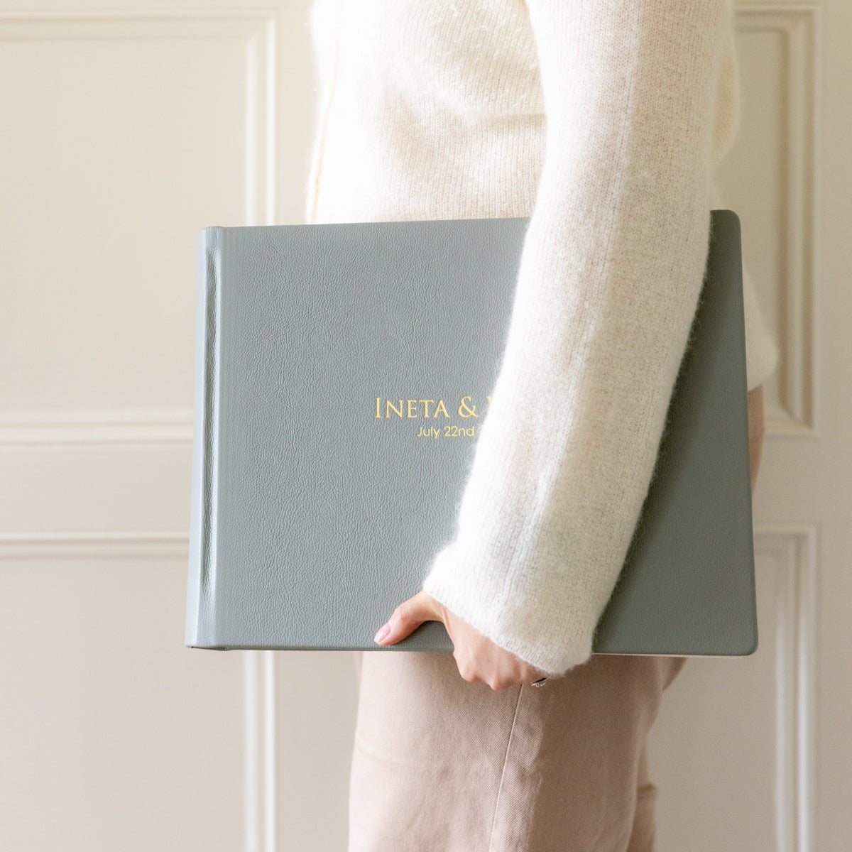 Luxury Leather Landscape Photo Album