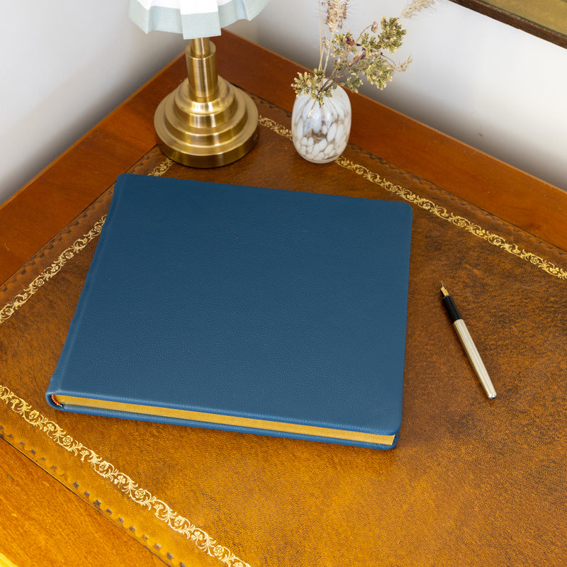 Luxury Leather Visitors Book 160 Leaves