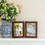 Maple Rope Double Hinged Photo Frame