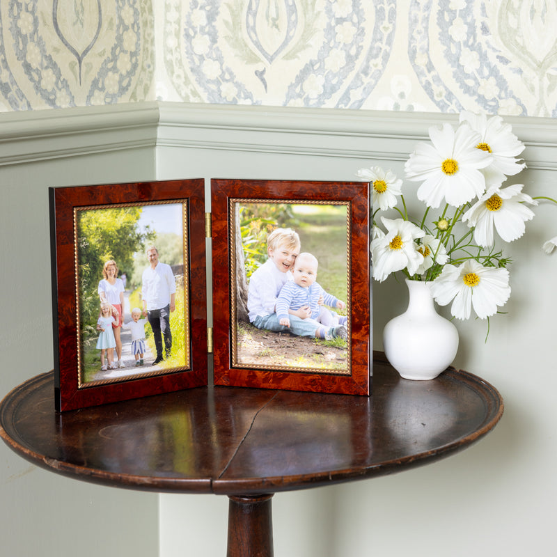 Maple Rope Double Hinged Photo Frame
