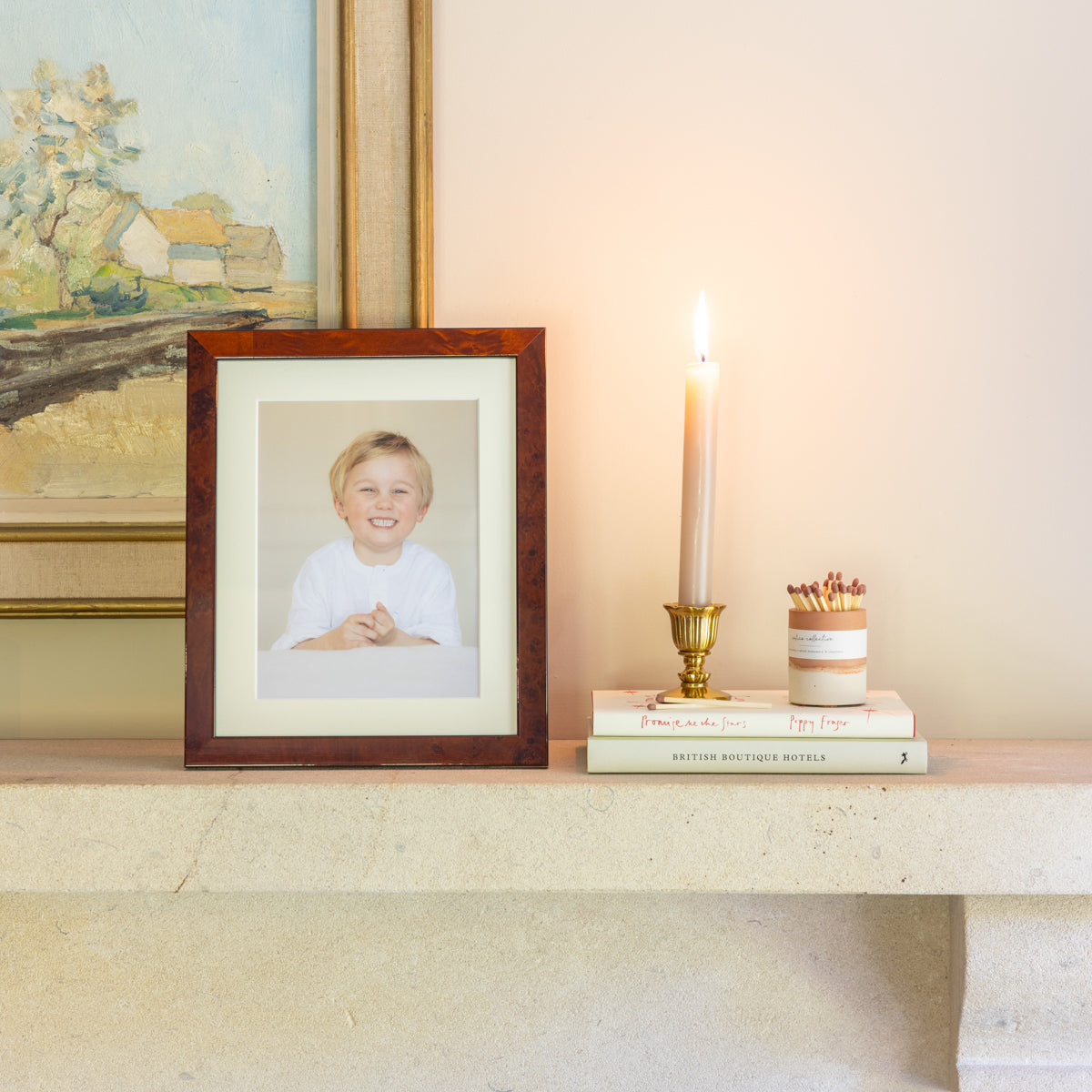 Maple Mounted Medium Photo Frame