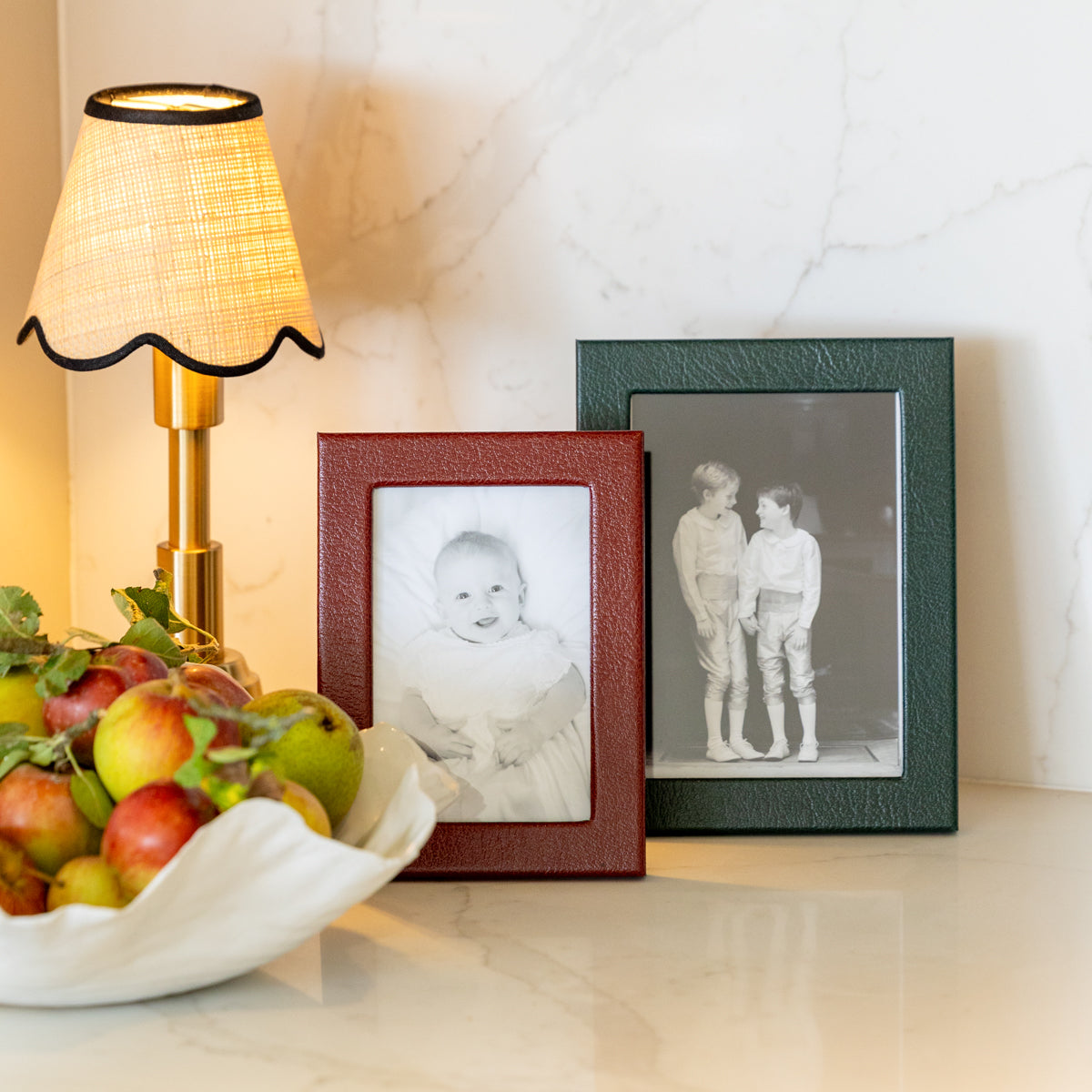 Moroccan Leather Photo Frame