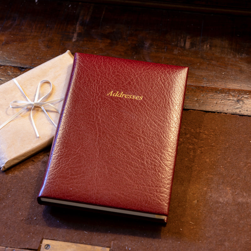 Moroccan Leather Address Book