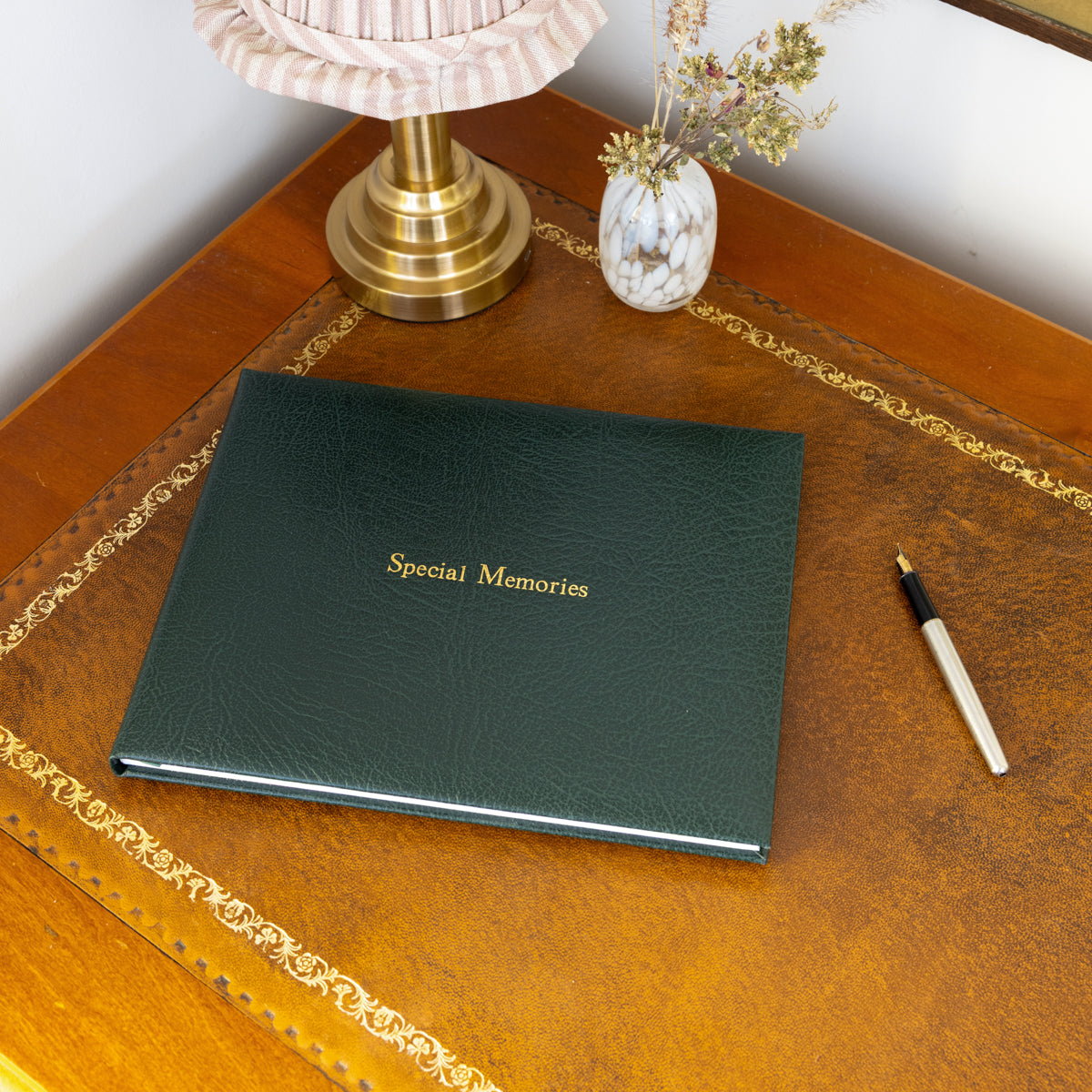 Moroccan Leather Book of Condolence