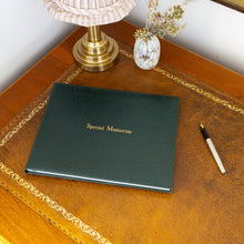 Moroccan Leather Book of Condolence