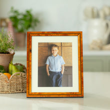 Green Inlay Mounted Photo Frame