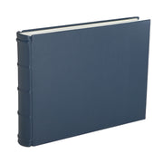 Large Leather Landscape Photo Album Blue