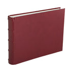Large Leather Landscape Photo Album Burgundy