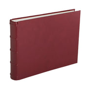 Large Leather Landscape Photo Album Burgundy
