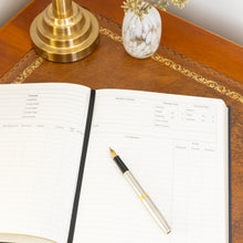 Locketts Leather Sailing Log book