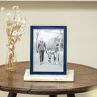 Navy Blue Thin Contemporary Enamel Photo Frame