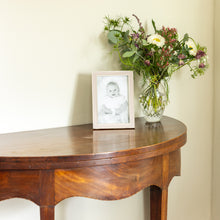 Light Pink Enamel Silver Frame