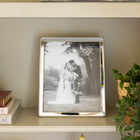 Sterling Silver Narrow Bead Photo Frame