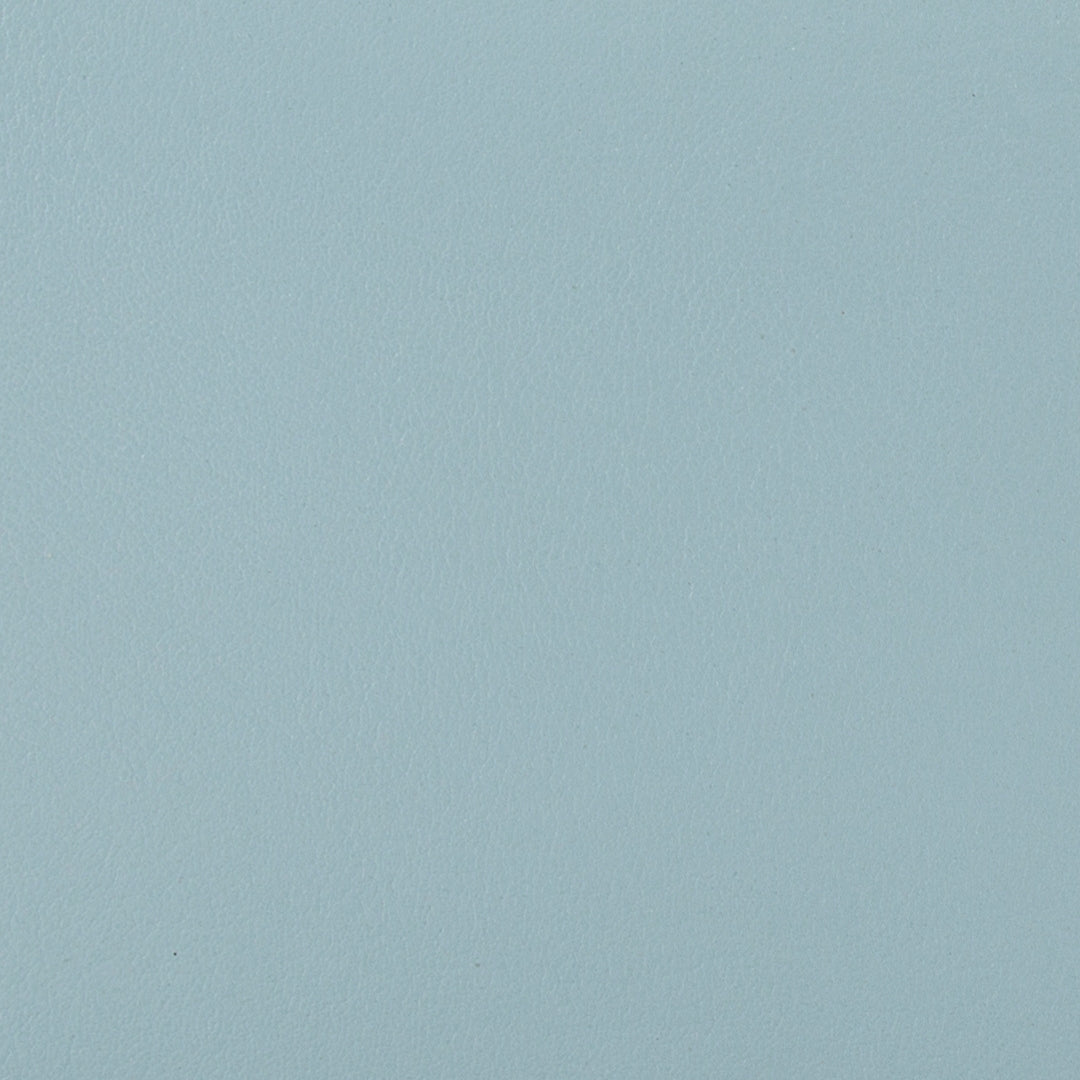 Small Leather Photo Album Pale Blue