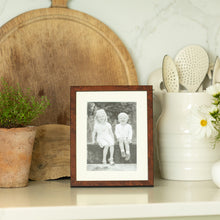 Maple Mounted Thin Photo Frame