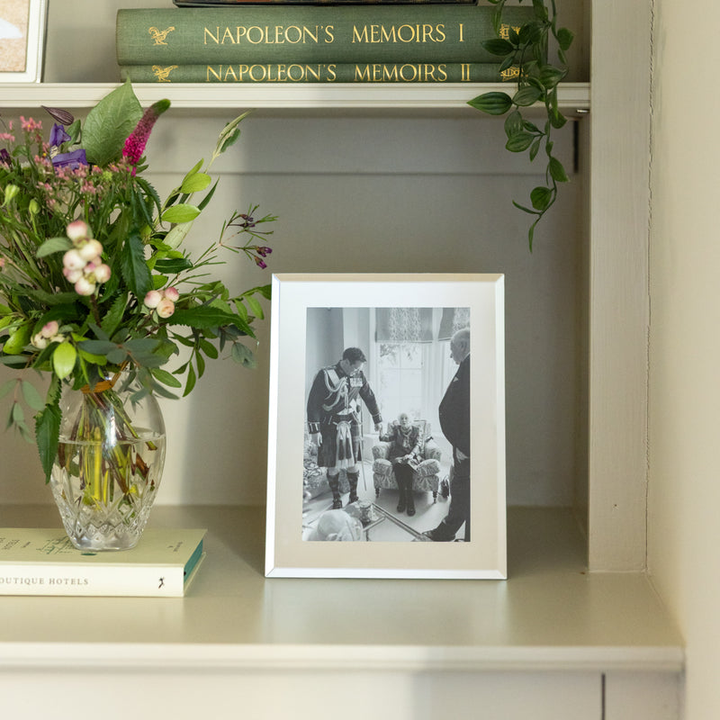 Mirror Glass Bevel Edge Photo Frame