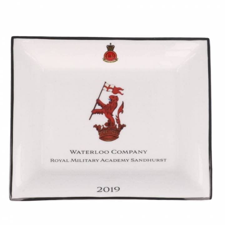 Military Insignia on Rectangular dish