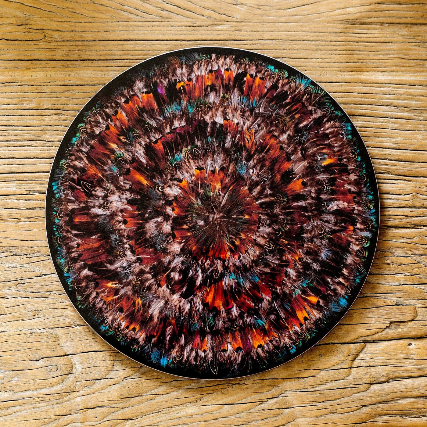 Pheasant Feather Single Table Mat