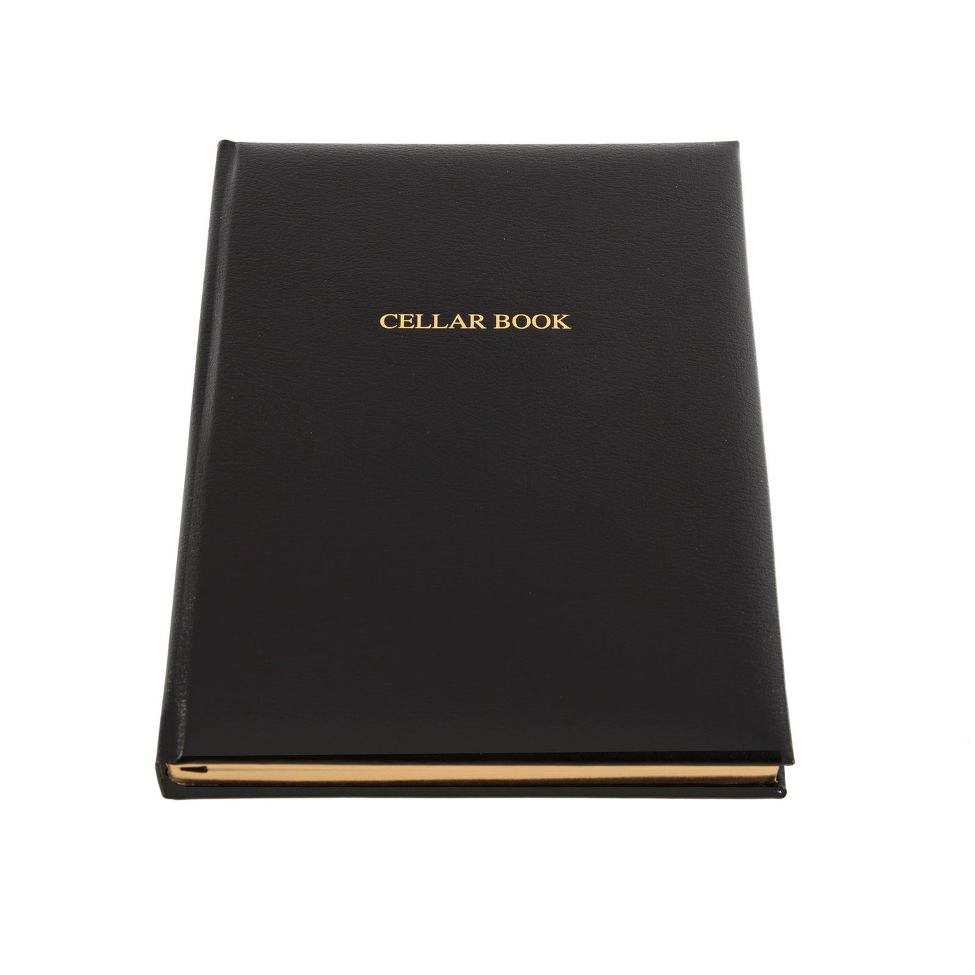 black wine cellar log book