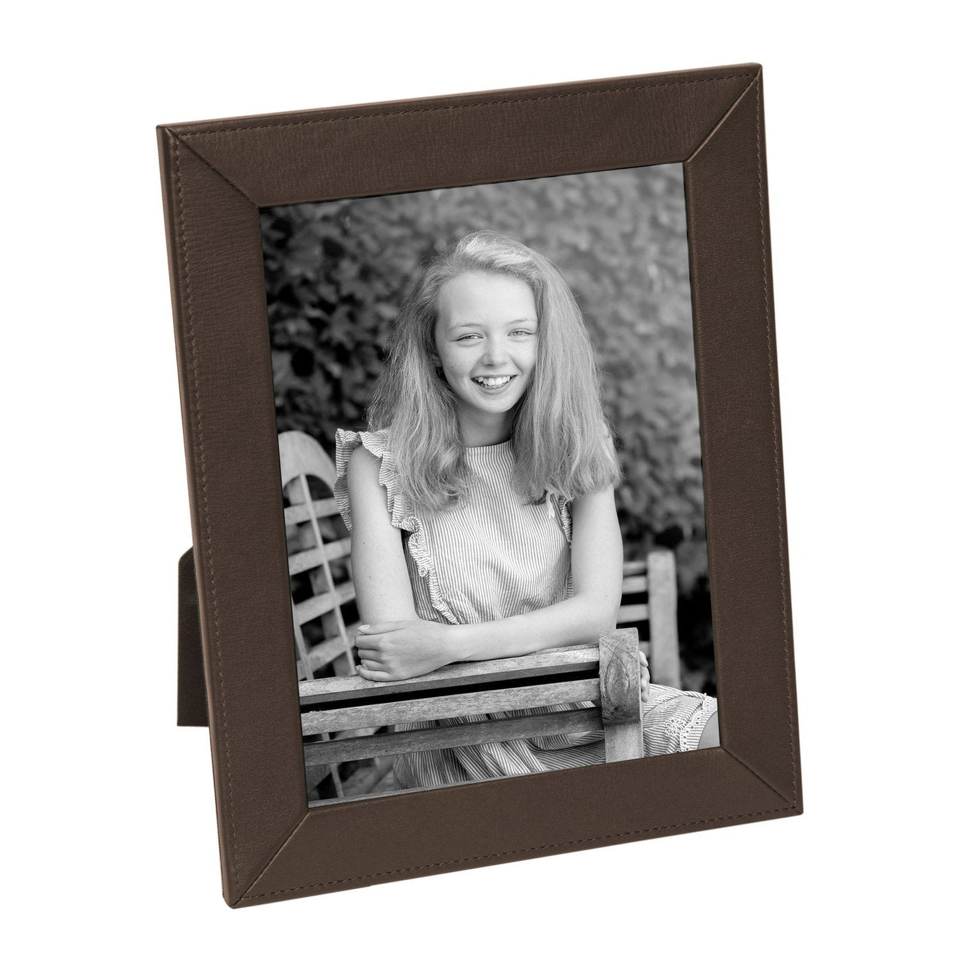 Slim Classic Leather Photo Frame